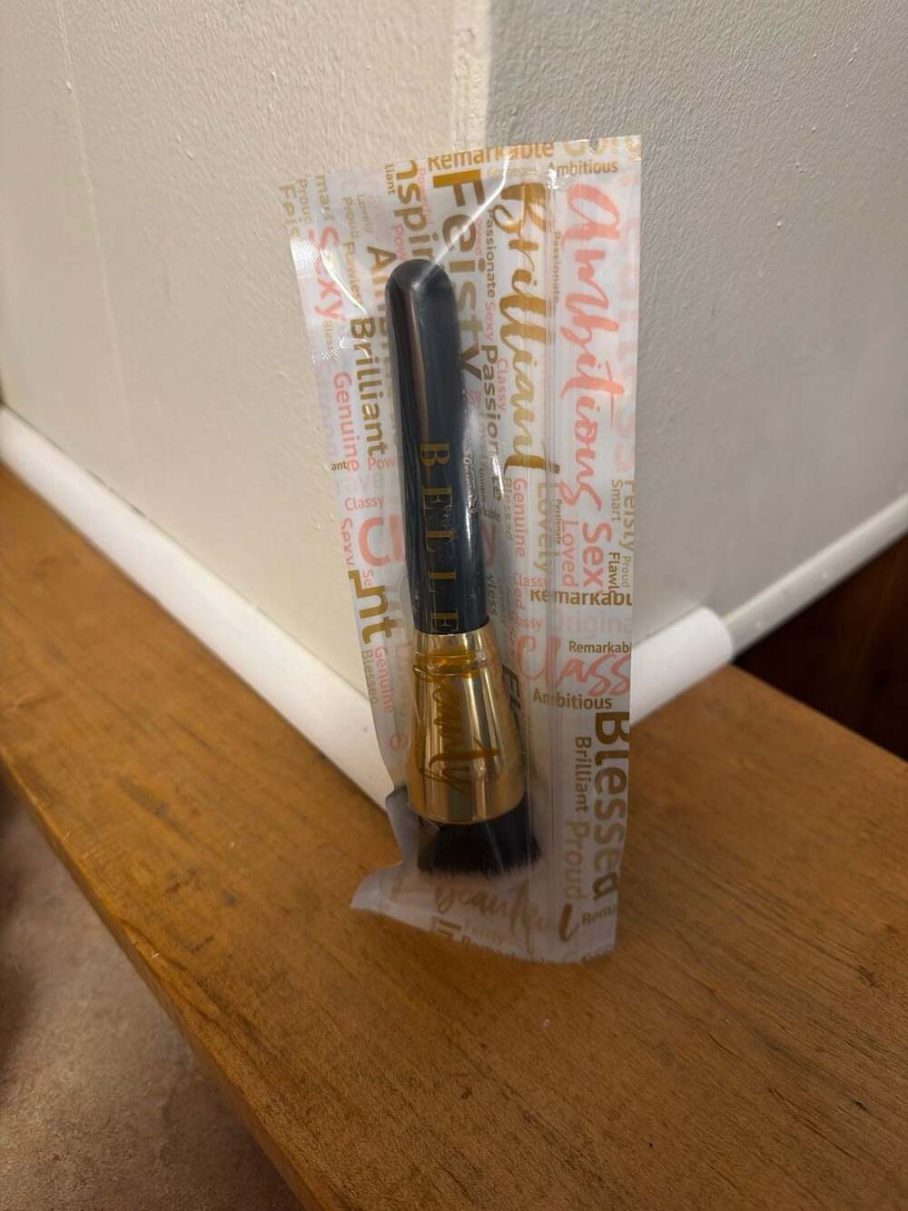 Belle Beauty by Kim Gravel Dense Flat-Top Kabuki Foundation Brush